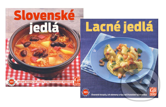 Kniha: Slovenské jedlá + Lacné jedlá (komplet) (Lenka Čileková a Veronika Lucáková). Ringier Axel Springer Slovakia, 2008 Kniha: Slovenské jedlá + Lacné jedlá (komplet) (Lenka Čileková a Veronika Lucáková). Ringier Axel Springer Slovakia, 2008