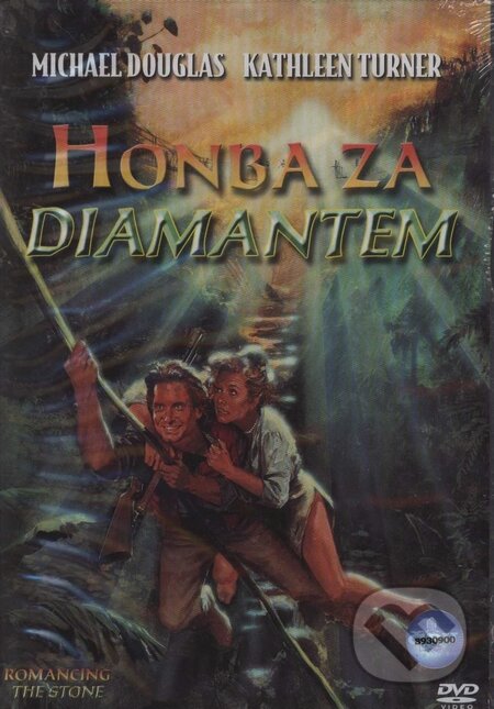 Film: Honba za diamantom (Robert Zemeckis) (DVD). Bonton Film, 1984 Film: Honba za diamantom (Robert Zemeckis) (DVD). Bonton Film, 1984