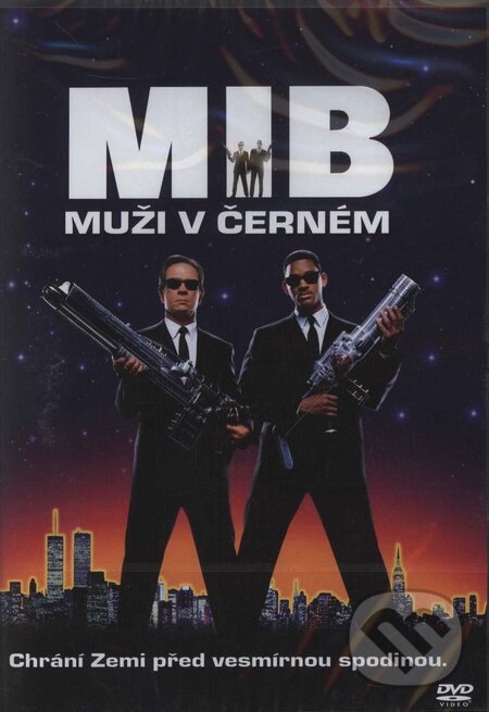 Film: Muži v čiernom (Barry Sonnenfeld) (DVD). Bonton Film, 1997 Film: Muži v čiernom (Barry Sonnenfeld) (DVD). Bonton Film, 1997