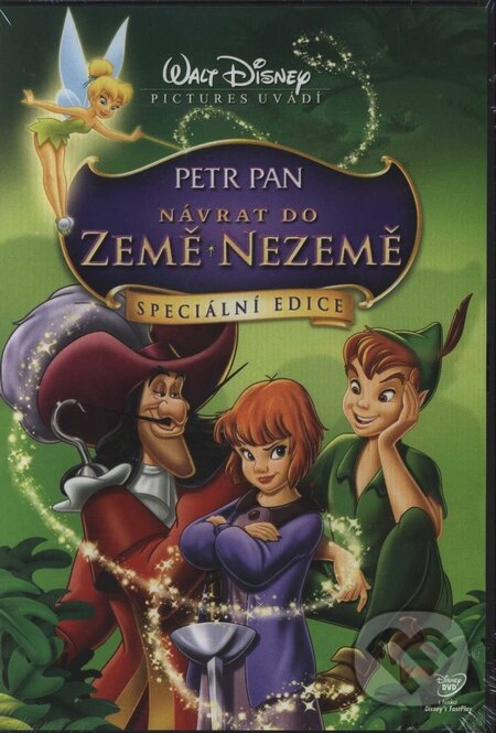 Film: Peter Pan: Návrat do Krajiny Nekrajiny (Donovan Cook a Robin Budd) (DVD). Magicbox, 2002 Film: Peter Pan: Návrat do Krajiny Nekrajiny (Donovan Cook a Robin Budd) (DVD). Magicbox, 2002