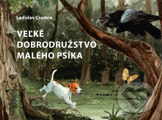 Kniha: Veľké dobrodružstvo malého psíka (Ladislav Csurma). Fragment, 2019 Kniha: Veľké dobrodružstvo malého psíka (Ladislav Csurma). Fragment, 2019