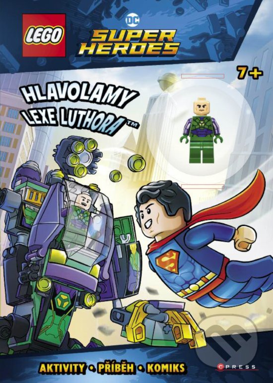 Kniha: LEGO DC Super Heroes: Hlavolamy Lexe Luthora (CPRESS). CPRESS, 2019 Kniha: LEGO DC Super Heroes: Hlavolamy Lexe Luthora (CPRESS). CPRESS, 2019