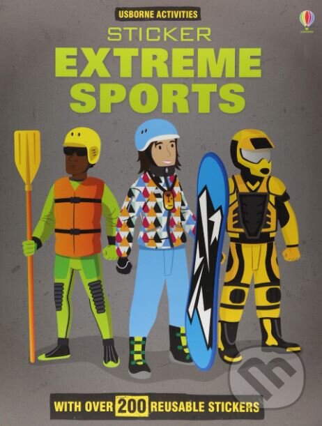 Kniha: Sticker Extreme Sports (Fiona Watt). Usborne, 2018 Kniha: Sticker Extreme Sports (Fiona Watt). Usborne, 2018