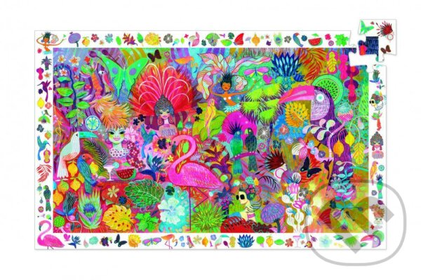 Puzzle: Objavovacie puzzle – Karneval v Riu (Djeco). Djeco, 2019 Puzzle: Objavovacie puzzle – Karneval v Riu (Djeco). Djeco, 2019