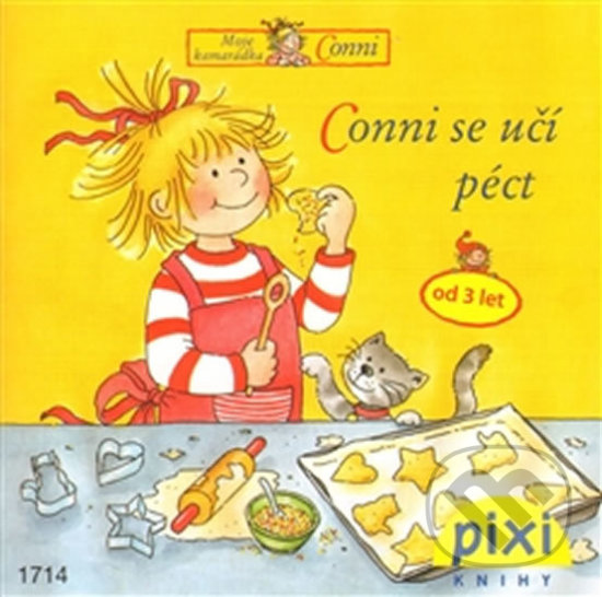 Kniha: Conni se učí péct (Liane Schneider). Pixi knihy, 2012 Kniha: Conni se učí péct (Liane Schneider). Pixi knihy, 2012