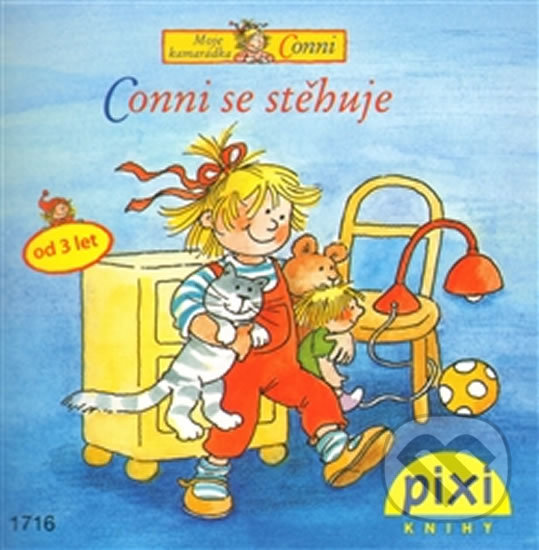 Kniha: Conni se stěhuje (Liane Schneider). Pixi knihy, 2012 Kniha: Conni se stěhuje (Liane Schneider). Pixi knihy, 2012