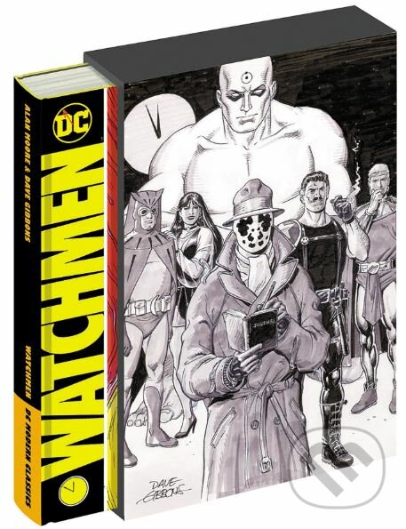 Kniha: Watchmen (Alan Moore a Dave Gibbons). DC Comics, 2019 Kniha: Watchmen (Alan Moore a Dave Gibbons). DC Comics, 2019