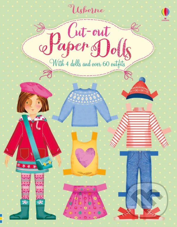 Kniha: Cut-Out Paper Dolls (Fiona Watt). Usborne, 2017 Kniha: Cut-Out Paper Dolls (Fiona Watt). Usborne, 2017