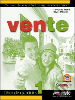 Kniha: Vente 1 Pracovní sešit (Marín Arrese Fernando a Morales Gálvez Reyes). Fraus, 2014 Kniha: Vente 1 Pracovní sešit (Marín Arrese Fernando a Morales Gálvez Reyes). Fraus, 2014