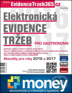 Kniha: Elektronická evidence tržeb pro gastronomii (DonauMedia). DonauMedia, 2016 Kniha: Elektronická evidence tržeb pro gastronomii (DonauMedia). DonauMedia, 2016