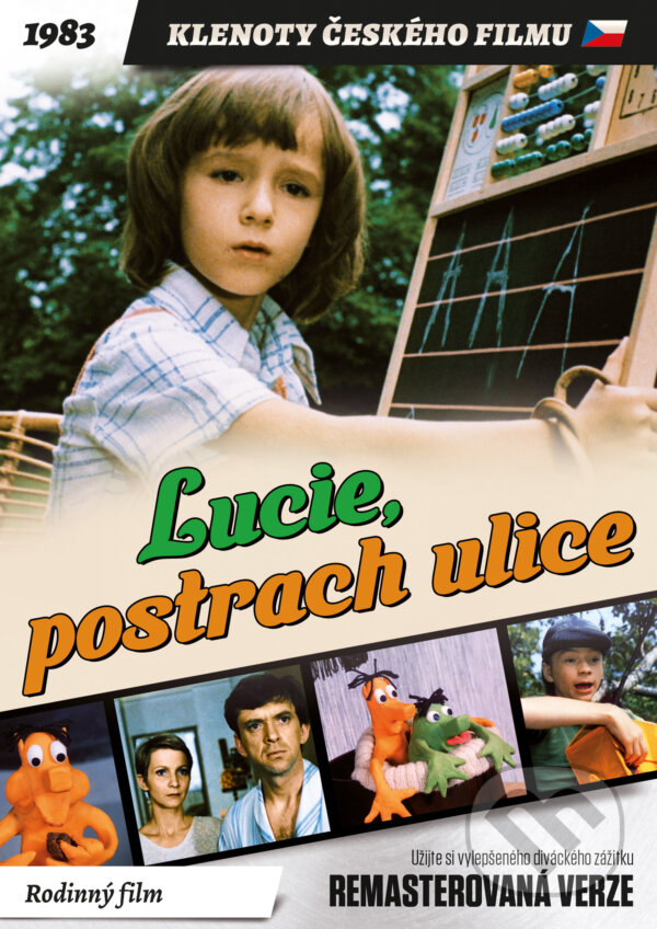 Film: Lucie, postrach ulice (Jindřich Polák) (DVD). Magicbox, 2019 Film: Lucie, postrach ulice (Jindřich Polák) (DVD). Magicbox, 2019