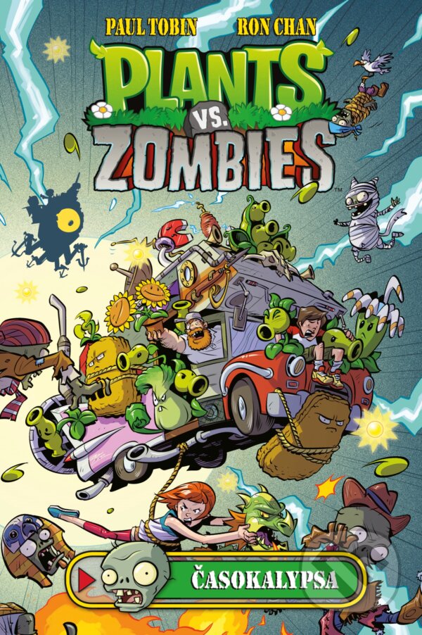 Kniha: Plants vs. Zombies: Časokalypsa (Paul Tobin a Ron Chan). Computer Press, 2019 Kniha: Plants vs. Zombies: Časokalypsa (Paul Tobin a Ron Chan). Computer Press, 2019