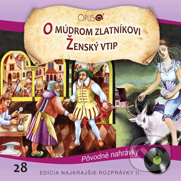 Audiokniha: Najkrajšie rozprávky 28 (Ivan Stanislav). Opus, 2019 Audiokniha: Najkrajšie rozprávky 28 (Ivan Stanislav). Opus, 2019