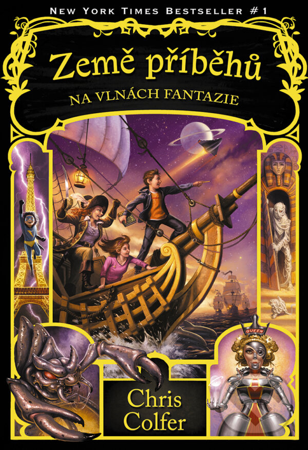 E-kniha: Země příběhů: Na vlnách fantazie (Chris Colfer). Nakladatelství Fragment, 2018 E-kniha: Země příběhů: Na vlnách fantazie (Chris Colfer). Nakladatelství Fragment, 2018