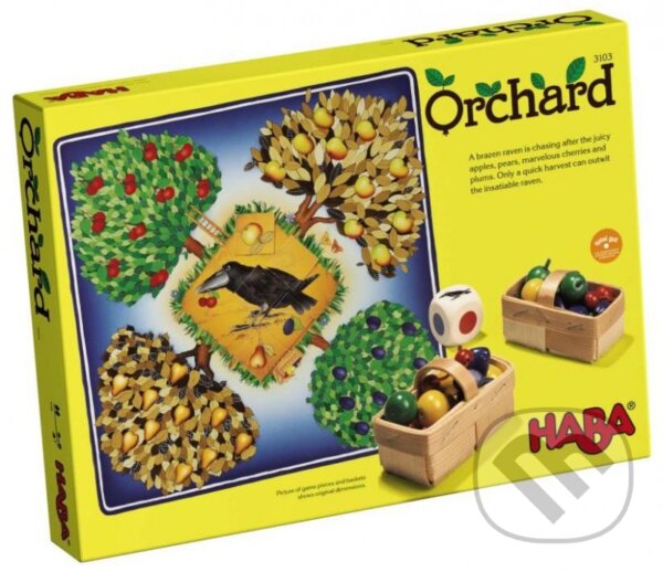 Společenská hra: Spoločenská hra: Ovocný sad (Haba). Haba, 2019 Společenská hra: Spoločenská hra: Ovocný sad (Haba). Haba, 2019