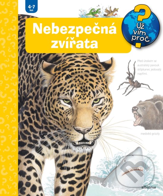 Kniha: Nebezpečná zvířata (Angela Weinhold). Albatros CZ, 2019 Kniha: Nebezpečná zvířata (Angela Weinhold). Albatros CZ, 2019