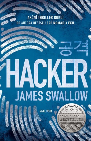 Kniha: Hacker (James Swallow). Kalibr, 2019 Kniha: Hacker (James Swallow). Kalibr, 2019