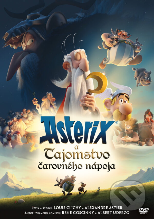 Film: Asterix a tajomstvo čarovného nápoja (Alexandre Astier a Louis Clichy) (DVD). Magicbox, 2019 Film: Asterix a tajomstvo čarovného nápoja (Alexandre Astier a Louis Clichy) (DVD). Magicbox, 2019