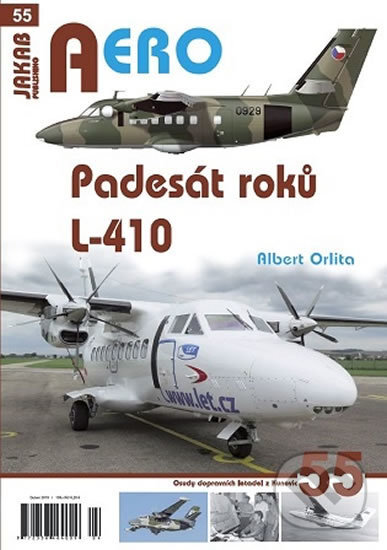 Kniha: Padesát roků L-410 (Albert Orlita). Jakab, 2019 Kniha: Padesát roků L-410 (Albert Orlita). Jakab, 2019