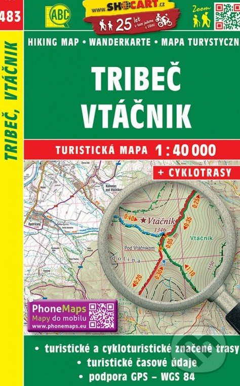 Tribeč, Vtáčnik 1:40 000 (SHOCart). SHOCart, 2019 Tribeč, Vtáčnik 1:40 000 (SHOCart). SHOCart, 2019