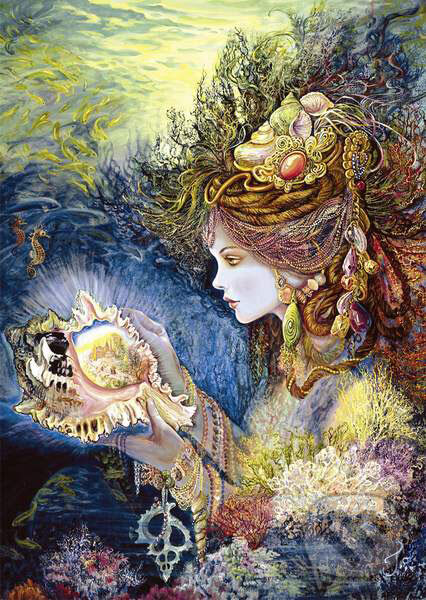 Puzzle: Rusalka (Josephine Wall). Schmidt Puzzle: Rusalka (Josephine Wall). Schmidt