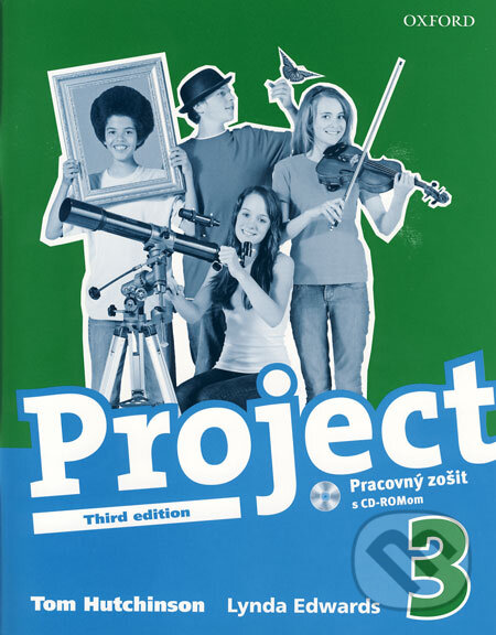 Kniha: Project 3 - Pracovný zošit s CD - ROMom (Lynda Edwards a Tom Hutchinson). Oxford University Press, 2008 Kniha: Project 3 - Pracovný zošit s CD - ROMom (Lynda Edwards a Tom Hutchinson). Oxford University Press, 2008