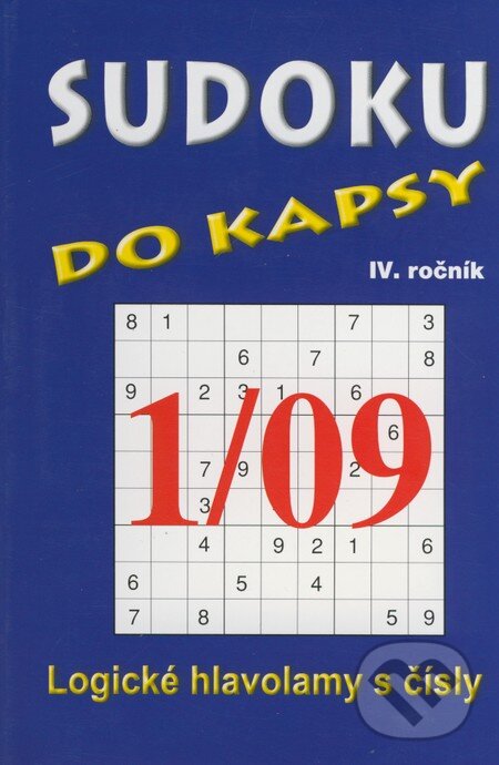 Kniha: Sudoku do kapsy 1/09 (Telpres). Telpres, 2009 Kniha: Sudoku do kapsy 1/09 (Telpres). Telpres, 2009