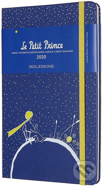 Moleskine – 12-mesačný plánovací diár modrý Le Petit Prince 2020 (Moleskine). Moleskine, 2019 Moleskine – 12-mesačný plánovací diár modrý Le Petit Prince 2020 (Moleskine). Moleskine, 2019