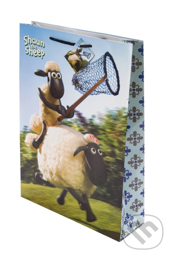 Dárková taška Shaun Sheep (modrá) (Presco Group). Presco Group, 2013 Dárková taška Shaun Sheep (modrá) (Presco Group). Presco Group, 2013