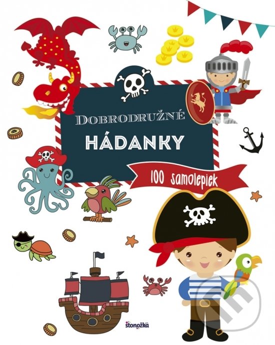 Kniha: Dobrodružné hádanky (Stonožka). Stonožka, 2019 Kniha: Dobrodružné hádanky (Stonožka). Stonožka, 2019