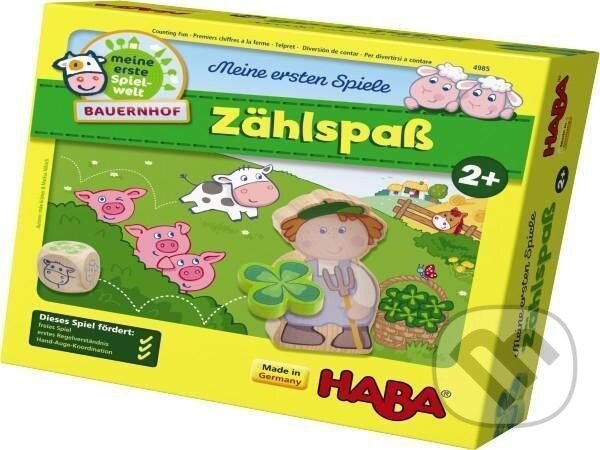 Spoločenská hra: Moja prvá hra Zábavné počítanie (Haba). Haba Spoločenská hra: Moja prvá hra Zábavné počítanie (Haba). Haba