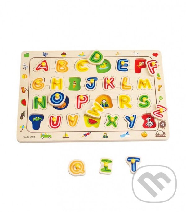 Puzzle: Vkladacie puzzle Abeceda 2 (Hape). Hape, 2019 Puzzle: Vkladacie puzzle Abeceda 2 (Hape). Hape, 2019