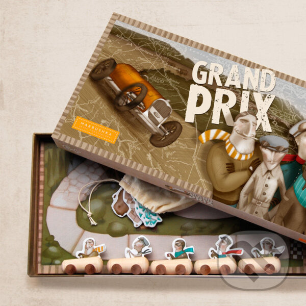 Spoločenská hra: Hra Grand Prix (Marbushka). Marbushka, 2019 Spoločenská hra: Hra Grand Prix (Marbushka). Marbushka, 2019