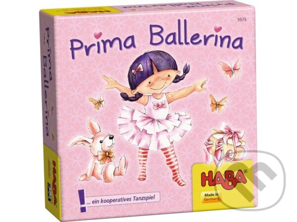 Společenská hra: Spoločenská hra Baletka (Haba). Haba, 2019 Společenská hra: Spoločenská hra Baletka (Haba). Haba, 2019