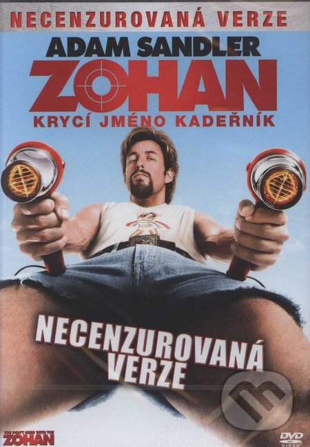 Film: Zohan - Krycie meno Kaderník (Dennis Dugan) (DVD). Bonton Film, 2008 Film: Zohan - Krycie meno Kaderník (Dennis Dugan) (DVD). Bonton Film, 2008