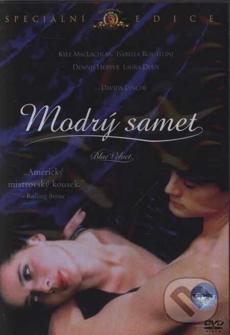 Film: Modrý zamat (David Lynch) (DVD). Bonton Film, 1986 Film: Modrý zamat (David Lynch) (DVD). Bonton Film, 1986