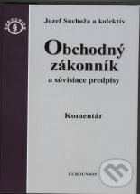 Kniha: Obchodný zákonník a súvisiace predpisy (Jozef Suchoža a kolektív). Eurounion, 2007 Kniha: Obchodný zákonník a súvisiace predpisy (Jozef Suchoža a kolektív). Eurounion, 2007