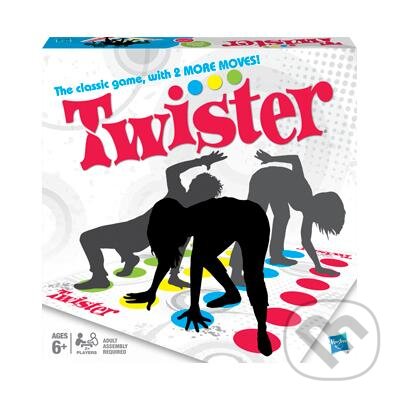 Společenská hra: Twister (Hasbro). Hasbro, 2009 Společenská hra: Twister (Hasbro). Hasbro, 2009