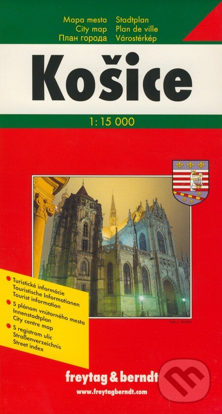 Košice 1:15 000 (freytag&berndt). freytag&berndt Košice 1:15 000 (freytag&berndt). freytag&berndt