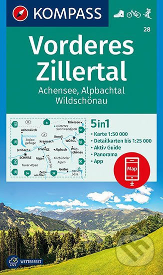 Vorderes Zillertal (Kompass). Kompass, 2019 Vorderes Zillertal (Kompass). Kompass, 2019