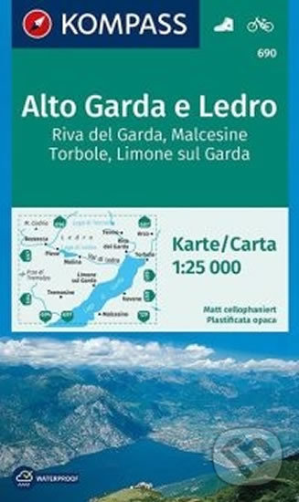 Alto Garda e Ledro (Kompass). Kompass, 2018 Alto Garda e Ledro (Kompass). Kompass, 2018