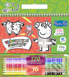 Vybarvovací samolepky: Peppa Pig (Jiří Models). Jiří Models, 2019 Vybarvovací samolepky: Peppa Pig (Jiří Models). Jiří Models, 2019