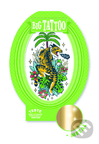 Veľké tetovanie: Tiger (Djeco). Djeco, 2019 Veľké tetovanie: Tiger (Djeco). Djeco, 2019