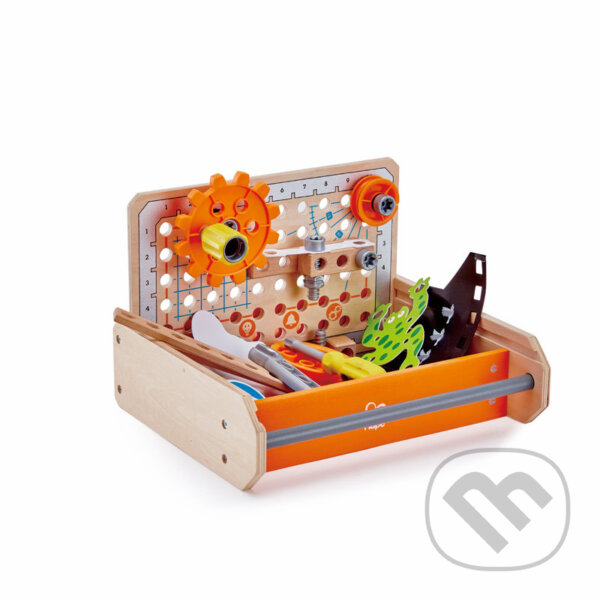 Společenská hra: Box s náradím Malý objaviteľ (Hape). Hape, 2019 Společenská hra: Box s náradím Malý objaviteľ (Hape). Hape, 2019