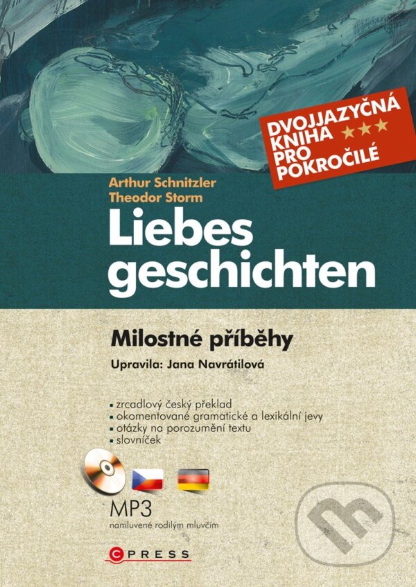 E-kniha: Liebesgeschichten / Milostné příběhy (Arthur Schnitzler a Theodor Storm). Edika, 2011 E-kniha: Liebesgeschichten / Milostné příběhy (Arthur Schnitzler a Theodor Storm). Edika, 2011
