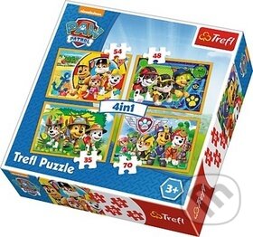 Puzzle: Puzzle Tlapková patrola Vždy včas (Trefl). Trefl Puzzle: Puzzle Tlapková patrola Vždy včas (Trefl). Trefl