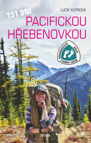 Kniha: 151 dní Pacifickou hřebenovkou (Lucie Kutrová). Universum, 2019 Kniha: 151 dní Pacifickou hřebenovkou (Lucie Kutrová). Universum, 2019