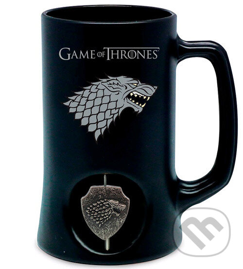 Keramický korbel Game of Thrones: Stark (Game of Thrones). Game of Thrones, 2018 Keramický korbel Game of Thrones: Stark (Game of Thrones). Game of Thrones, 2018
