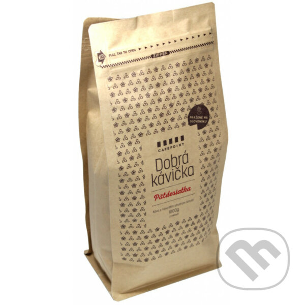 Kávy a čaje: Dobrá kávička Päťdesiatka (Cafepoint). Cafepoint, 2019 Kávy a čaje: Dobrá kávička Päťdesiatka (Cafepoint). Cafepoint, 2019