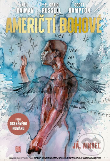 Kniha: Američtí bohové 2: Já, Ainsel (Neil Gaiman a P. Craig Russell). Crew, 2019 Kniha: Američtí bohové 2: Já, Ainsel (Neil Gaiman a P. Craig Russell). Crew, 2019
